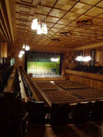 Vår konsertsal i Deutsches Haus.